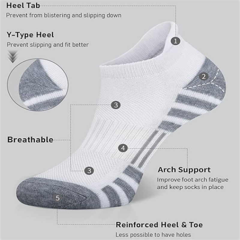 Unisex Cushioned Breathable An - đánh giá và giá Athletic Sock Cushion