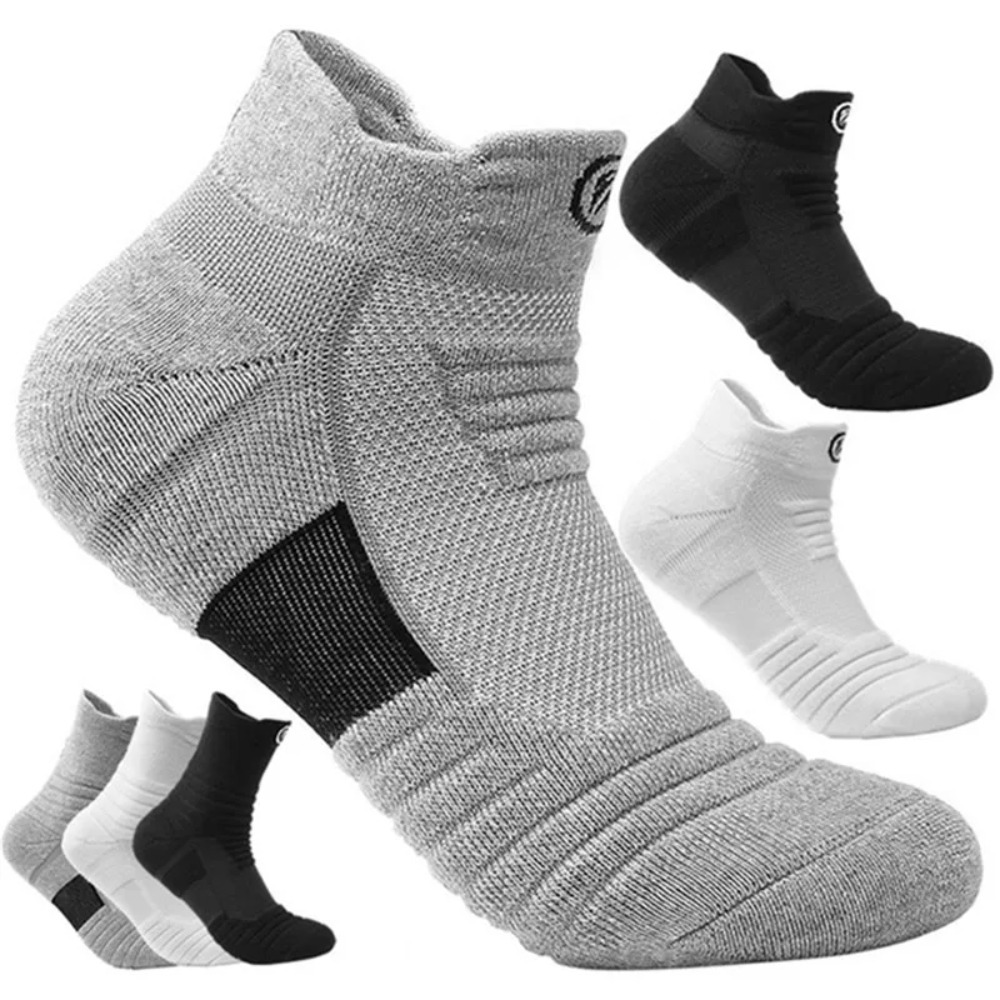 3 Pairs Breathable Mesh Athlet - đánh giá và giá Athletic Sock Cushion