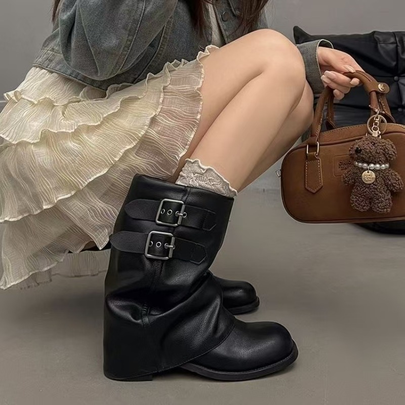 Women Black Slouchy Mid Calf B - đánh giá và giá Boot Sock Slouchy