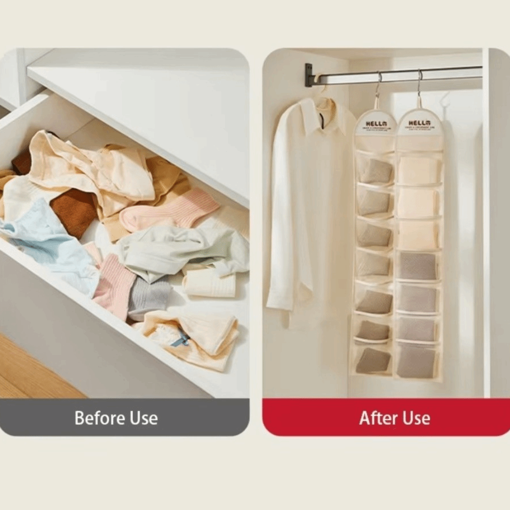 Home Organizer Behind Door Han - đánh giá và giá Sock Organizer Tray