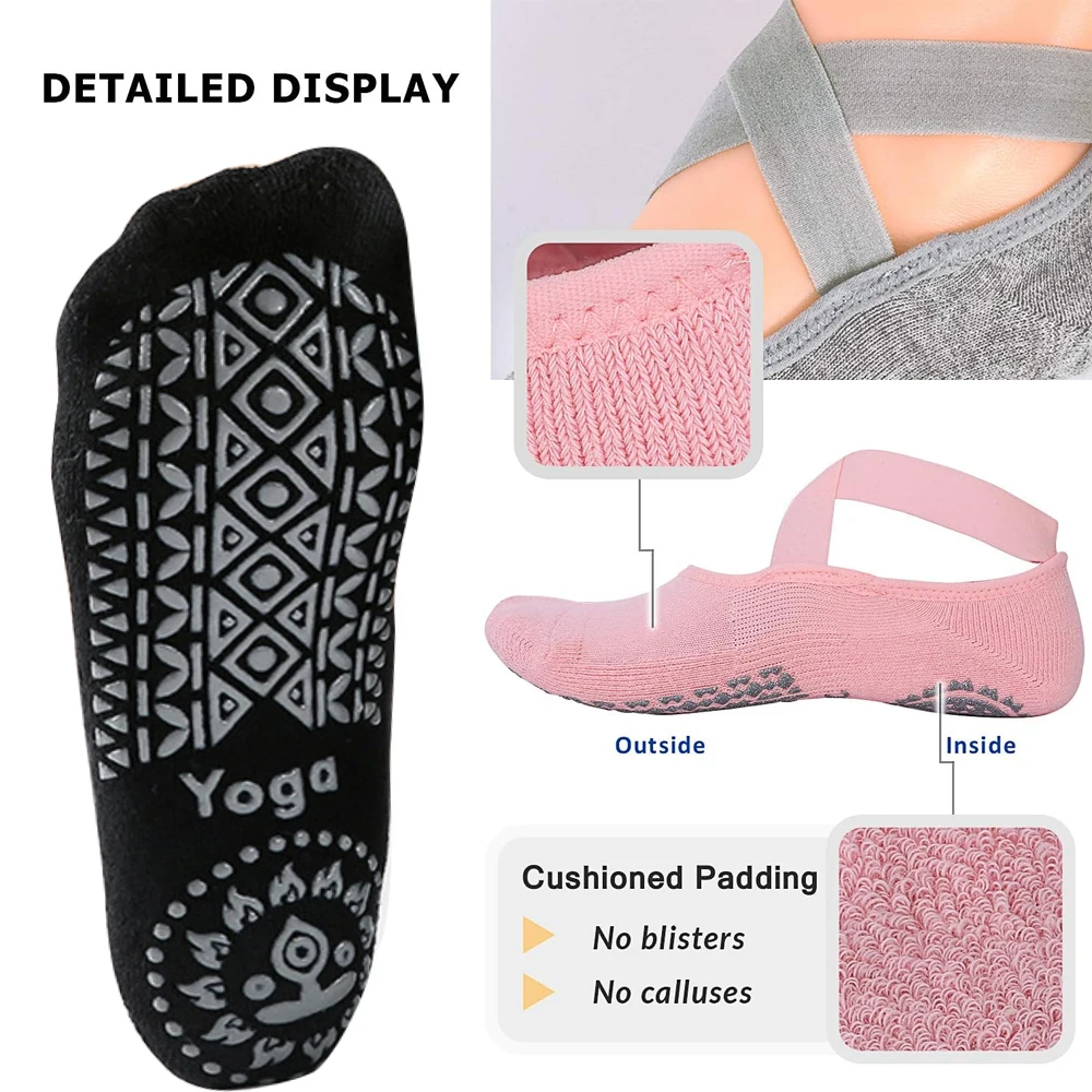1Pair Yoga Socks for Women Non - đánh giá và giá Grip Sock Yoga