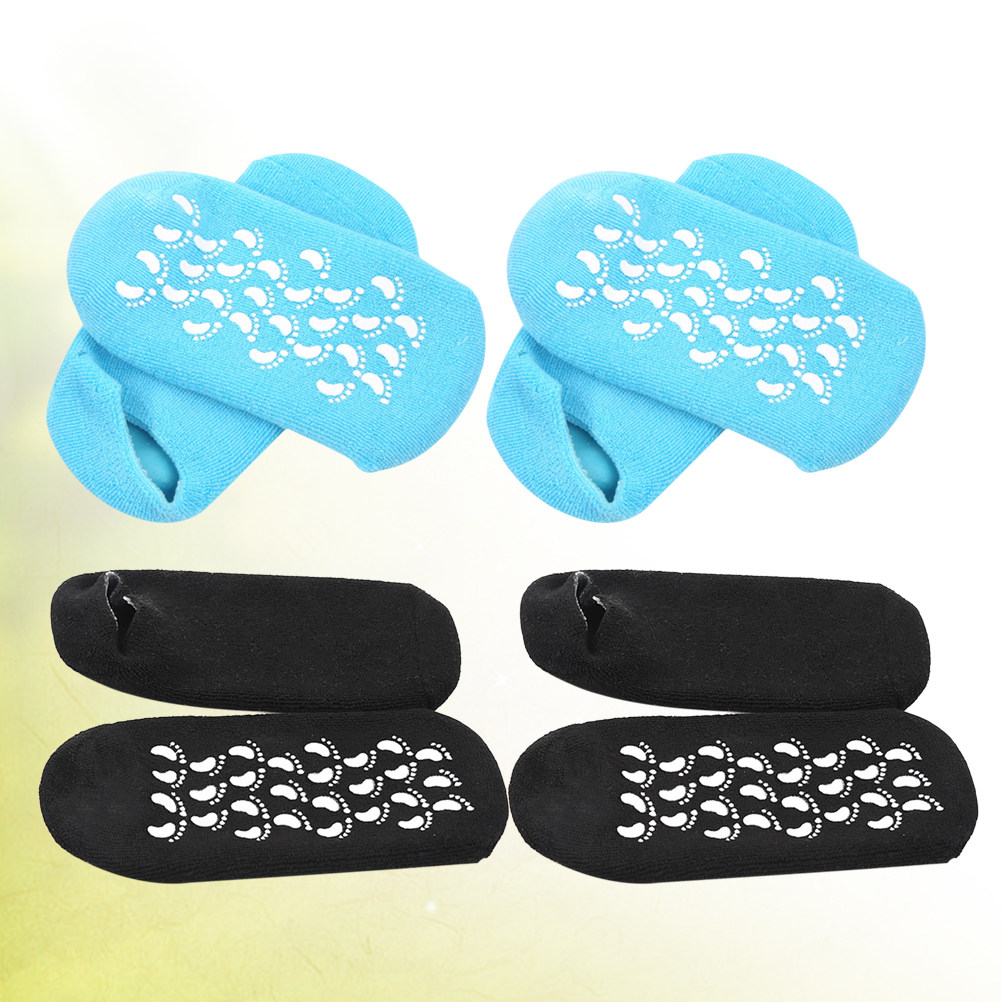 2Pairs Women Foot Spa Moisturi - đánh giá và giá Invisibility Sock Loafer