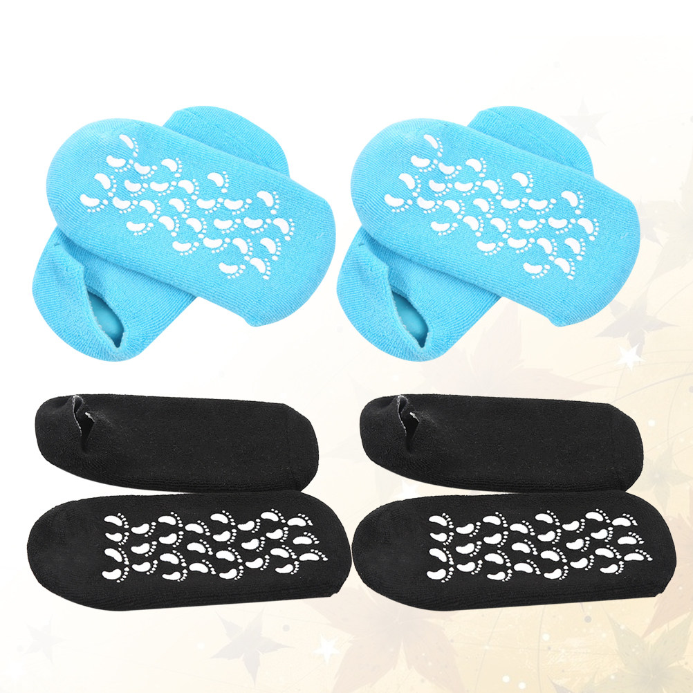 2Pairs Women Foot Spa Moisturi - đánh giá và giá Invisibility Sock Loafer