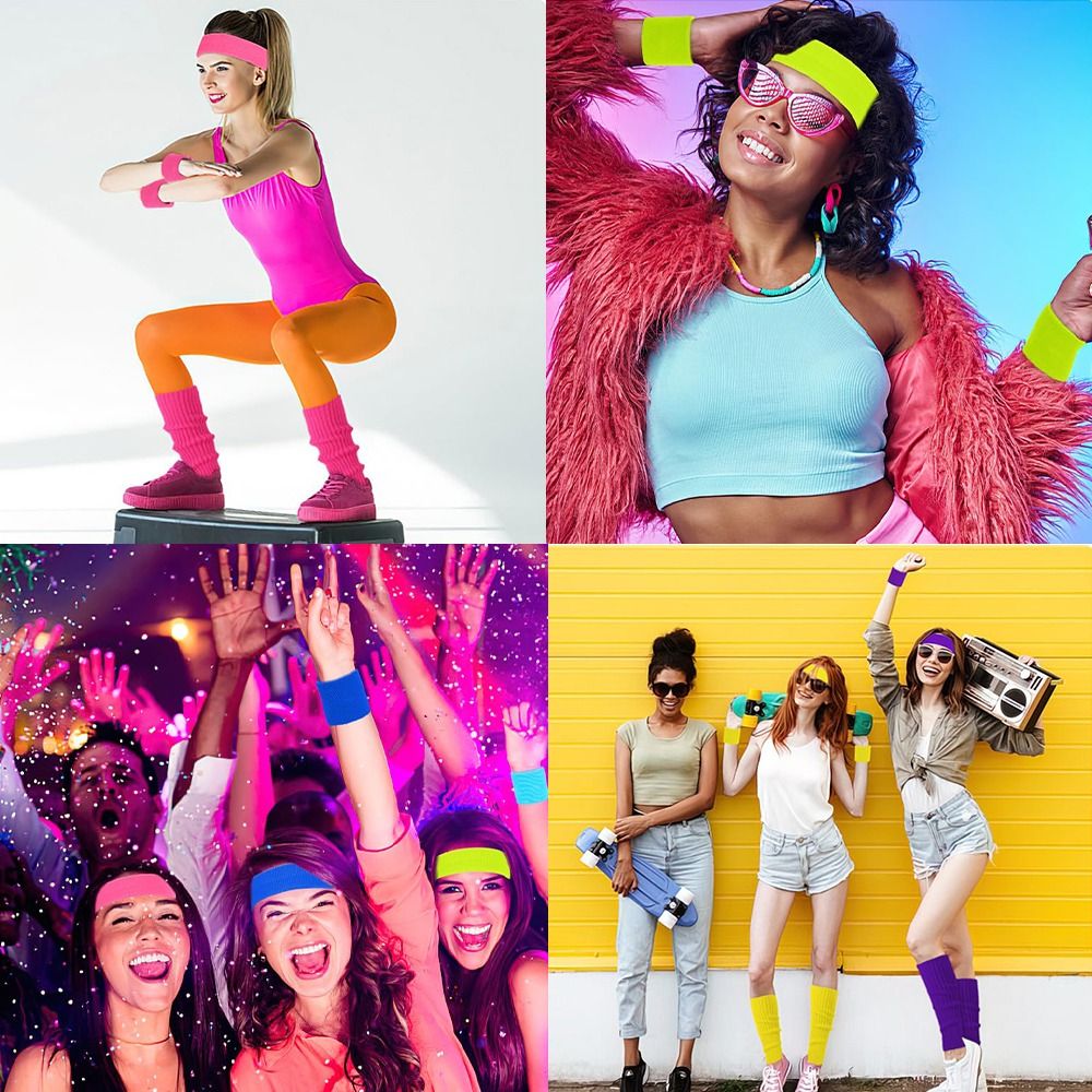Halloween Costume Neon Ribbed  - đánh giá và giá Grip Sock Yoga