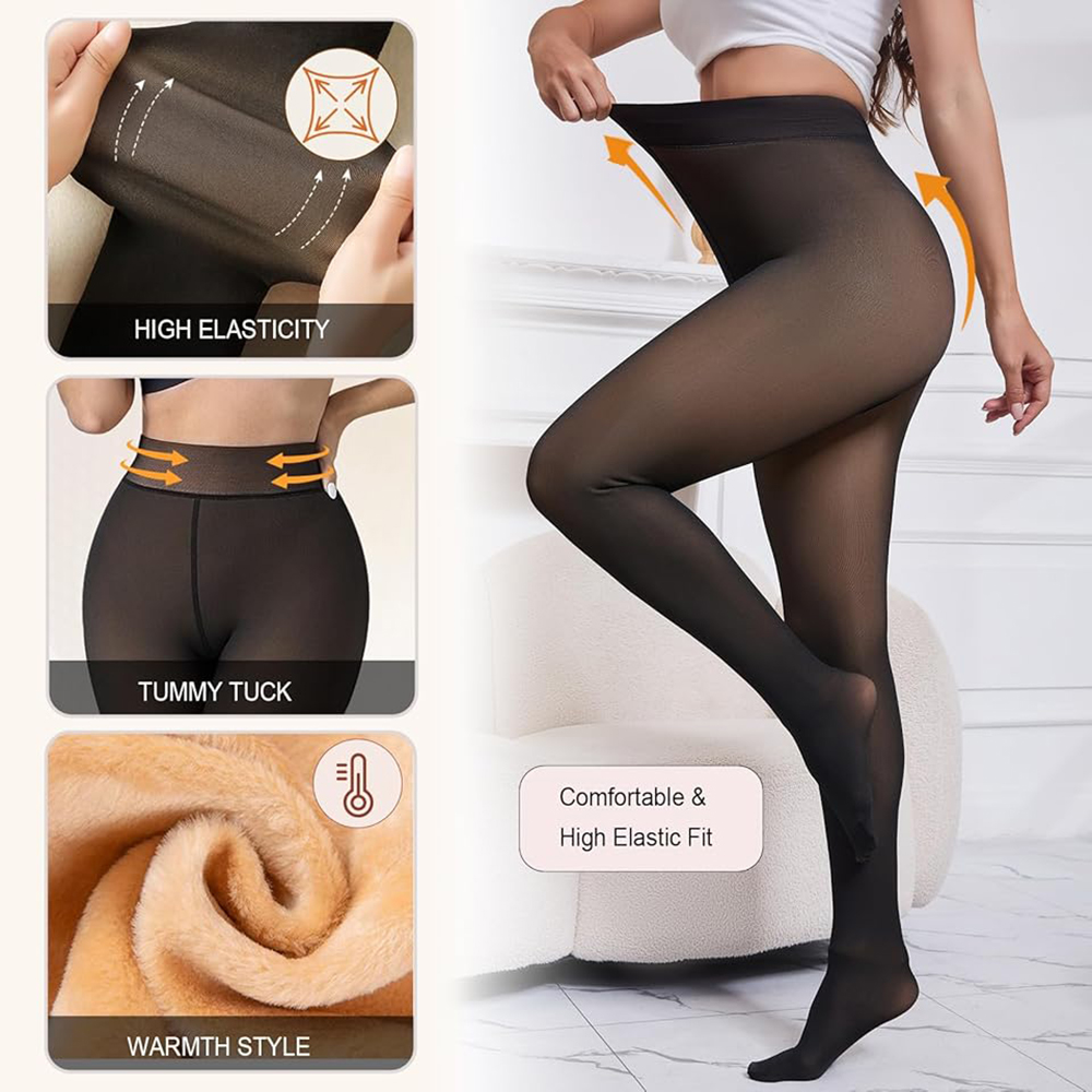 Thermal Fleece Lined Tights Wo - đánh giá và giá Tights Pantyhose Sheer
