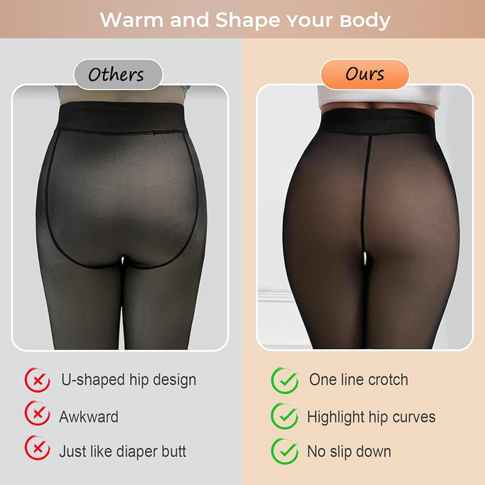 Thermal Fleece Lined Tights Wo - đánh giá và giá Tights Pantyhose Sheer